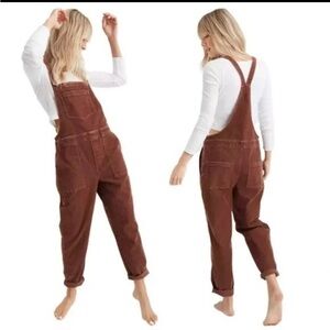 Aerie Corduroy Overalls